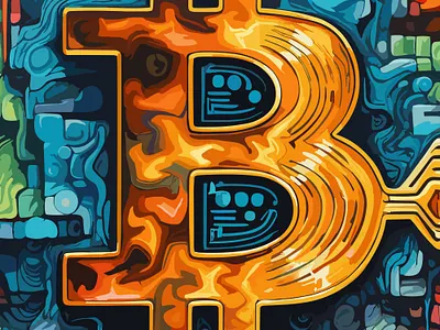 Bitcoin Logo illustration