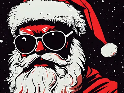 Red Santa Claus christmas santa claus