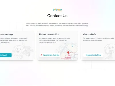 Contact Us Cards branding color design graphic design illustration logo typography ui ux web
