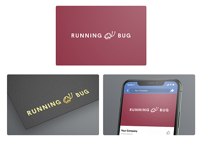 Running Bug Branding branding design graphic design