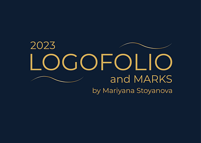 LOGOFOLIO and MARKS - 2023 adobe photoshop branding creative design graphic design illustration logo logoandmarks logodesign logofolio logofolio2023 logos luxurylogo vector