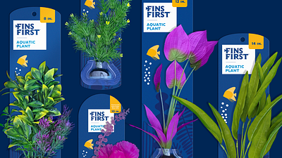 Fins First Packaging System adobe illustrator branding design fins first illustration logo packaging pet supplies plus vector
