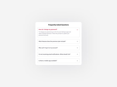 Daily UI Challenge | Frequently Asked Questions auto layout daily ui daily ui 92 daily ui challenge design figma figma auto layout frequently asked questions ui ui design