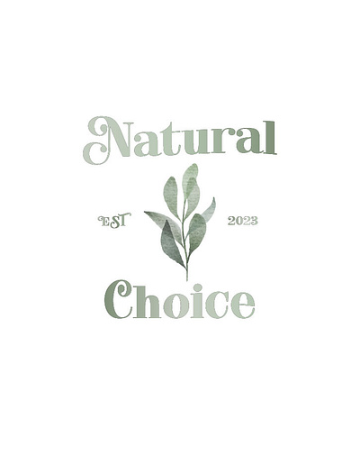 A organic logo branding graphic design logo