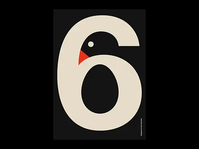 Half-dozen Poster 2d adobe artwork design graphic graphic design illustrator indesign minimal photoshop poster poster design posters print text type typographic typographic poster typography visual