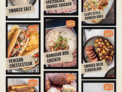 OKJ Pinterest Templates branding design food graphic design illustrator pinterest template