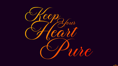 Keep Your Heart Pure 2024 branding design graphic design illustration logo typography yaradeyaaeldeen