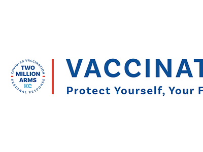 Vaccinate KC Logo campaing element logo logo design type design vaccinatekc