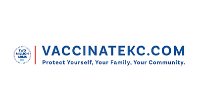 Vaccinate KC Logo campaing element logo logo design type design vaccinatekc