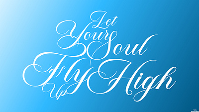 Let Your Soul Fly Up High 2024 branding design graphic design logo typography yaradeyaaeldeen