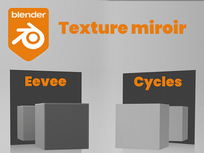 Mirror | Miroir | Blender 3d blender cycles eevee miroir mirror procedural render rendu texture tuto tutorial tutoriel youtube