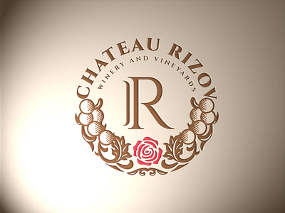 CHATEAU RIZOV BRANDING branding graphic design illustration logo stationary typography wine labels