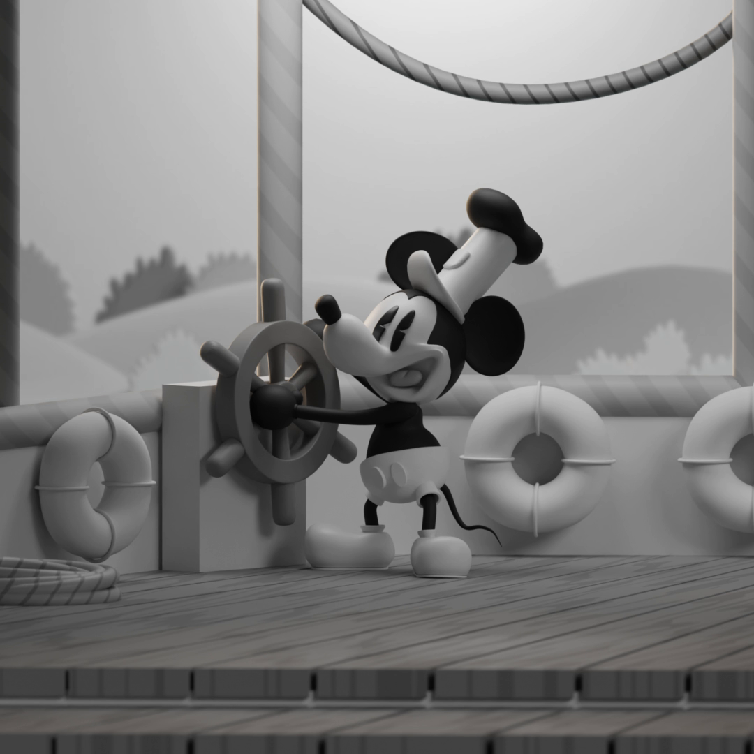 Steamboat Willie Animation by Mohamed Chahin on Dribbble