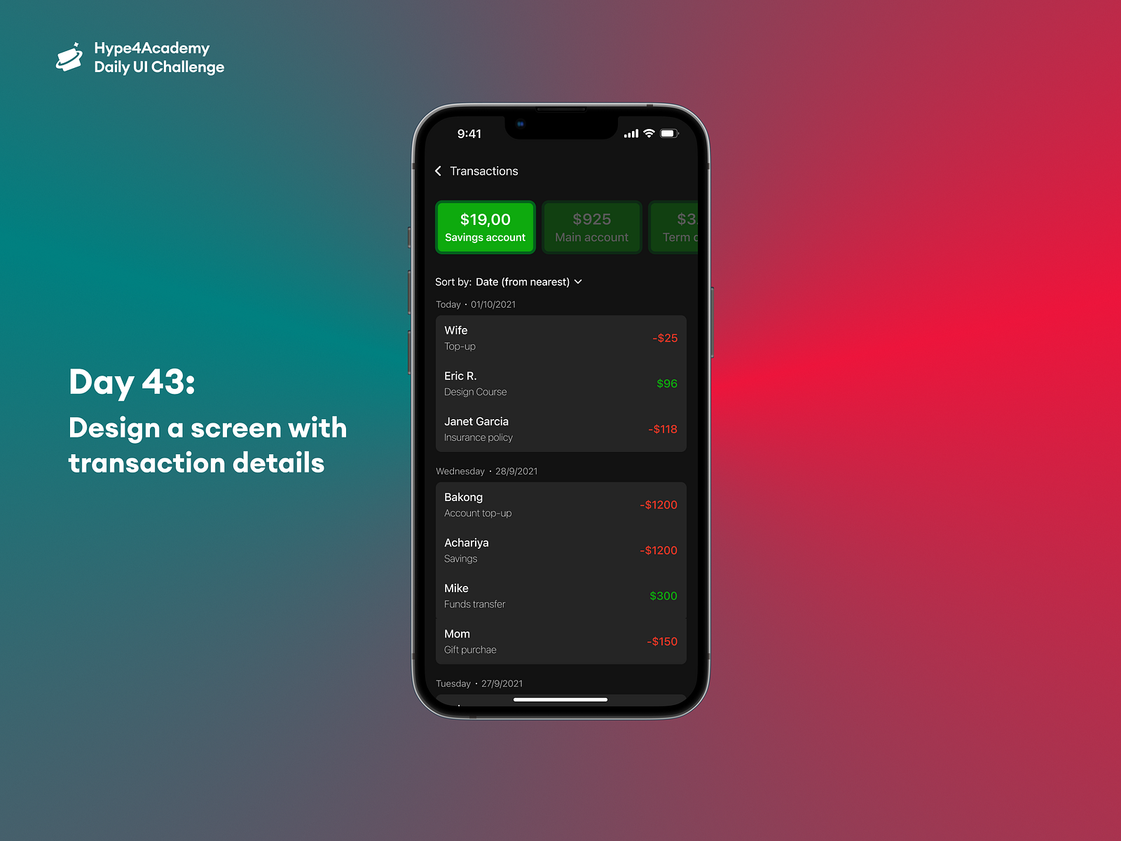 Day 43 Design A Screen With Transaction Details By Umer Javed On Dribbble day-43-design-a-screen-with-transaction-details-by-umer-javed-on-dribbble