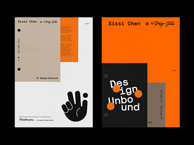 “Design unbound” ｜ Brand Identity branding design graphic design logo typography