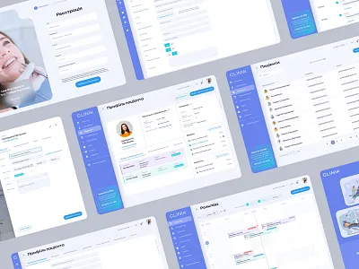 Dental Web App for managing medical records appointment dental dental records dentist desktop application graphic design managing medical records ui web app webdesign