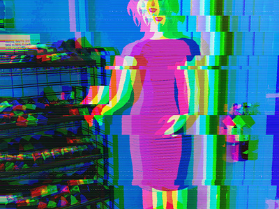 glitched mannequin distorted dummy glitch art glitched mannequin