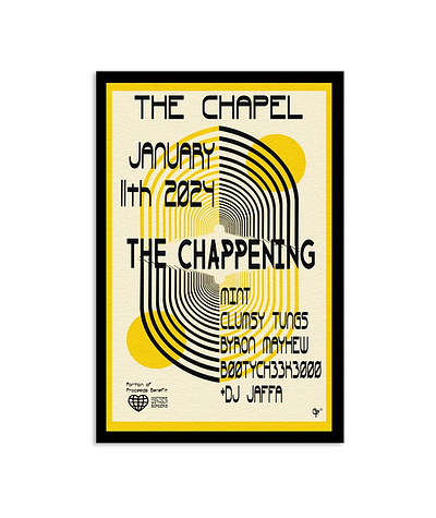 The Chappening San Francisco, CA Jan 11 2024 Poster