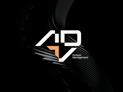 ADV - FinTech Management advance branding character design digital fintech graphic design icon logo management minimalist symbol vector wordmark