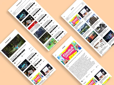 Redesign Campaign Apps article campaign campaign apps campaign tv redesign ui design uiux design