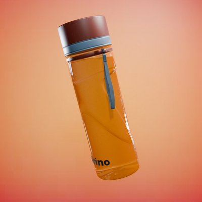 Water bottle 3d