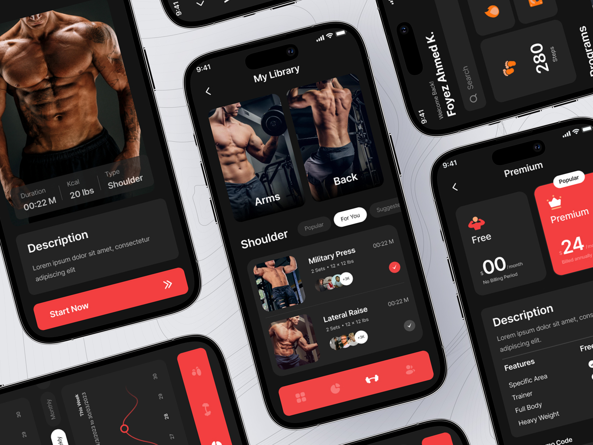 Example of Mobile App UI UX Design
