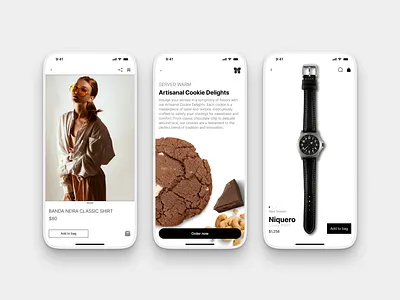 Product Detail Screens app design designconcept dribbble ecommerce figma inspiration mobile productdetail shop ui uikit