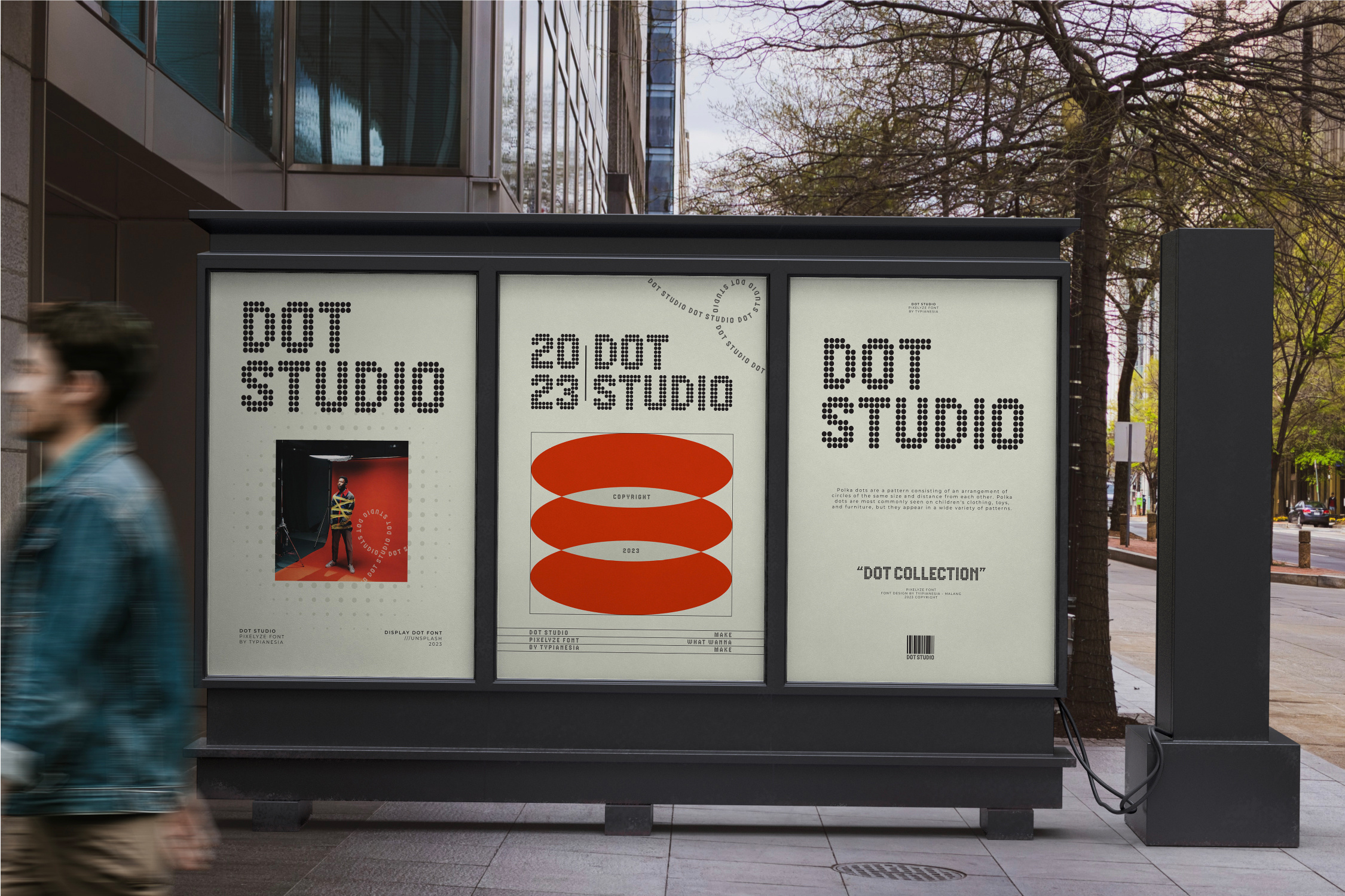 DOT STUDIO - Branding Typeface branding creative studio dot dot font font graphic design logo logotype minimalis pixel pixel font pixelated studio brading typeface