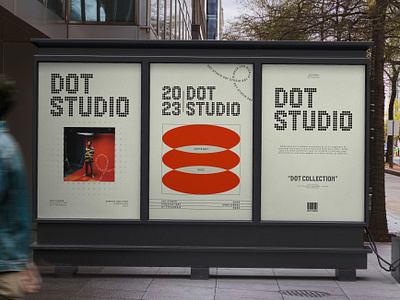 DOT STUDIO - Branding Typeface branding creative studio dot dot font font graphic design logo logotype minimalis pixel pixel font pixelated studio brading typeface