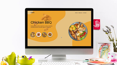 Foodie - Food Website food home page food website foodie ui