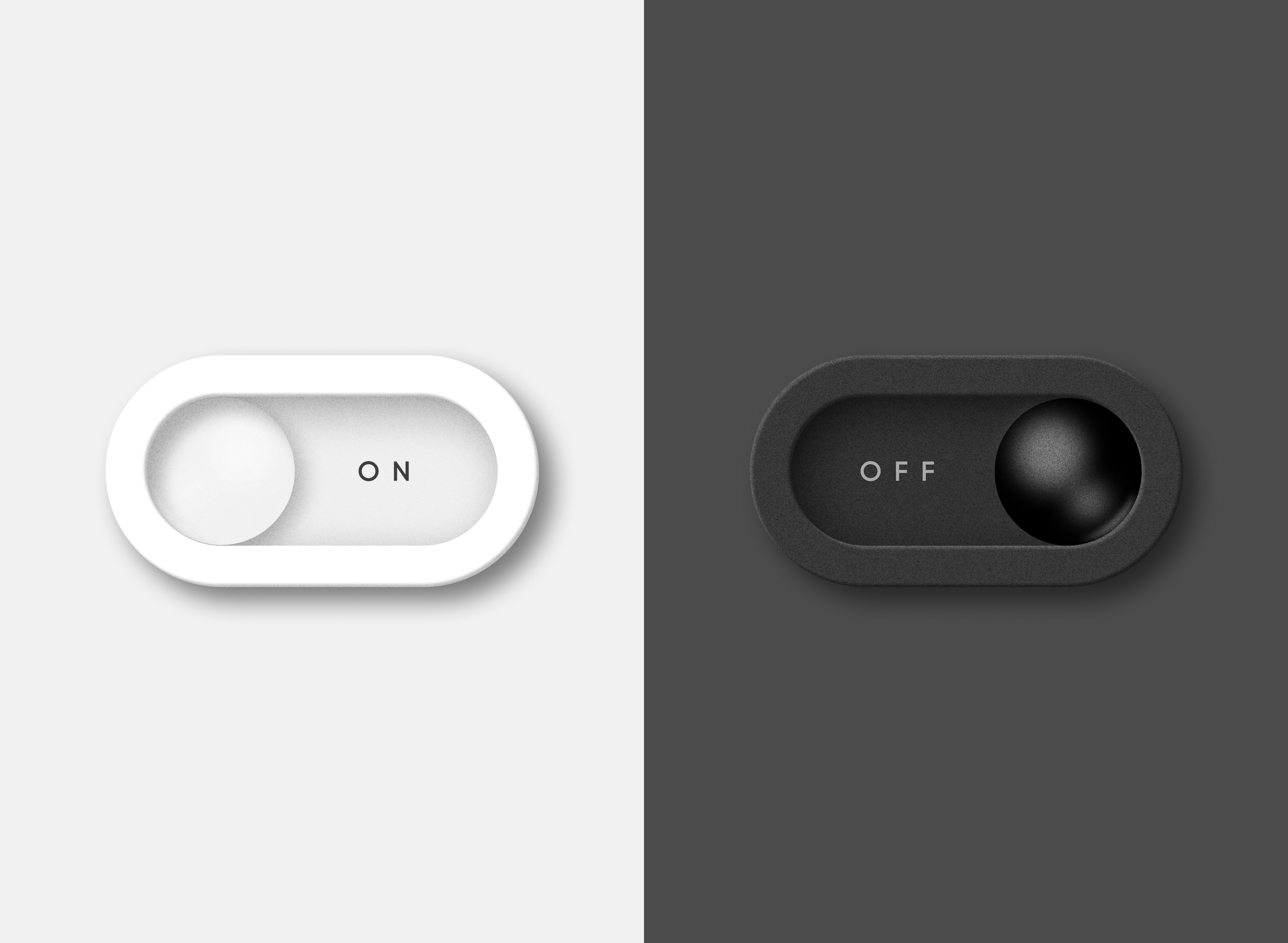 ON/OFF Switch UI Design. by Mohd Shakir Ahmad on Dribbble