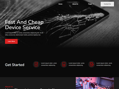 Gadget Repair Service Website design device care device fix device maintenance electronic device fixing electronics repair gadget repair gadget restoration gadget revival online repair shop phone repair repair services tablet fix tech guru support tech solutions tech support web design website design wordpress landing wordpress website