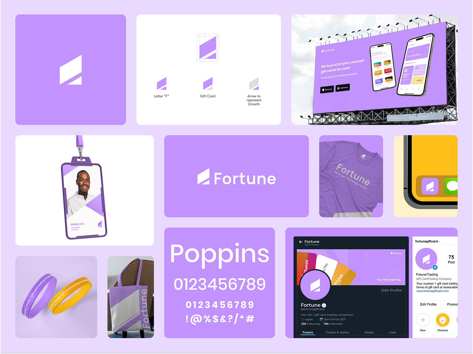 Fortune Branding; Visual and Brand Identity Design by Abel Edogun on ...