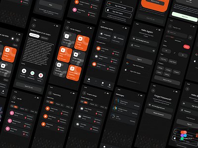 ❇️ Job App UI/UX Design by econev app branding design econev evgheniiconev graphic design illustration job lizzardlab logo mobile ui ux vector work