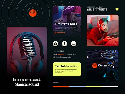 Soundvibe - Branding brand brand identity branding branding identity design digital agency dipa inhouse graphic design identity live live stream logo music pitch deck sketch streaming typography vector visual visual identity