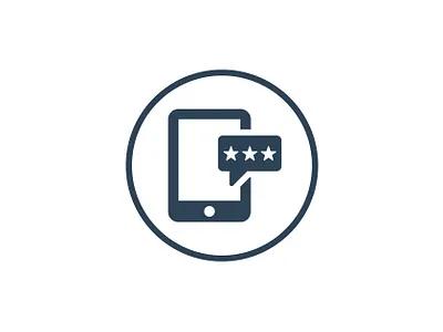 Online Feedback Rating 👇🏽 vector icon
