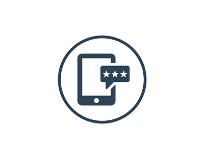 Online Feedback Rating 👇🏽 vector icon