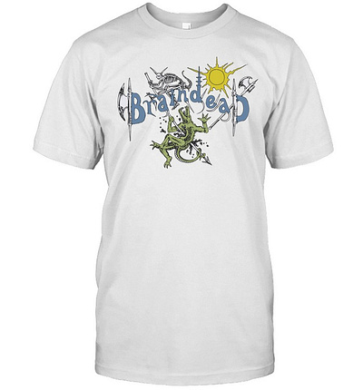 Brain Dead Lizard Man Tee