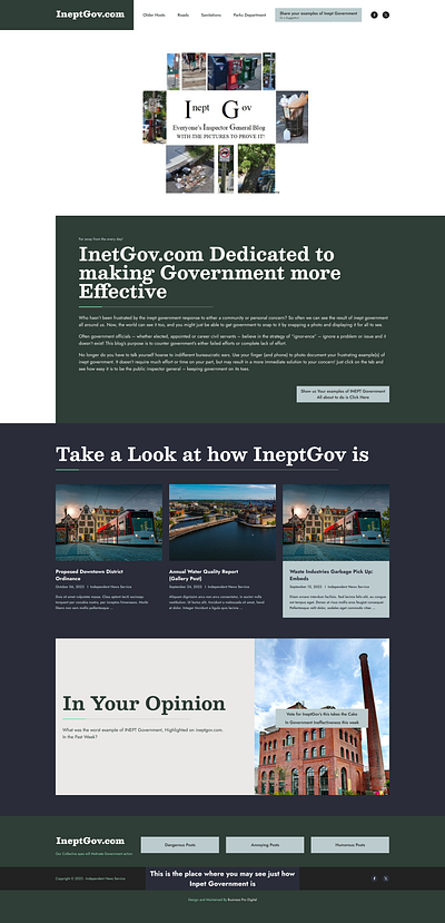 Independent News Service branding figma illustration photoshop