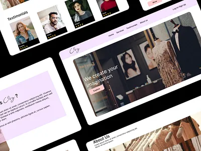 Boutique Website | Ivy figma ui user experience user interface webdesign