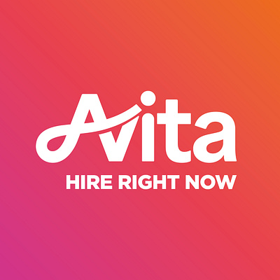 Avita - Hire Right Now logo design branding graphic design logo