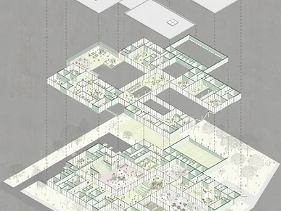 ARCHITECTURAL EDUCATIONAL PROJECT FOR CHILDREN 3d animation architecture art axonometry branding design diagram graphic design illustration logo map minimal motion graphics panel post production thesis ui vector vector art