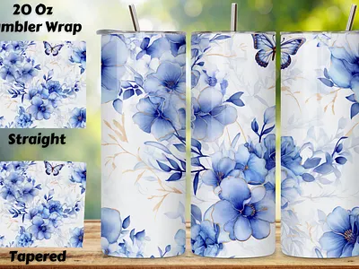 3D floral blossoms Tumbler Wrap, alcohol ink butterflies 20 oz skinny tumbler 20oz skinny tumbler 3d tumbler wrap branding design graphic design illustration logo skinny tumbler sublimation designs sublimation tumbler tumbler design tumbler png tumbler sublimation tumbler wrap ui vector watercolor design