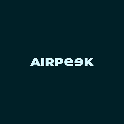 Airpeek branding graphic design logo