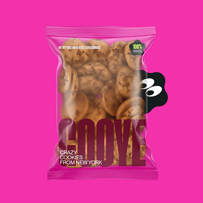 Gooye Cookies from NYC branding digital identity illustration logo logotype type