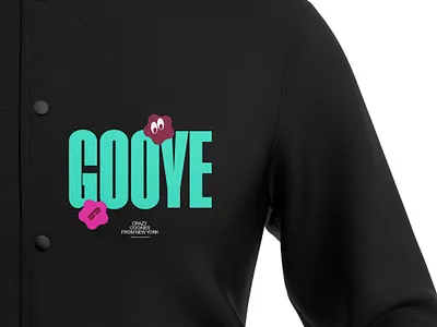Gooye Cookies from NYC branding digital identity illustration logo logotype type
