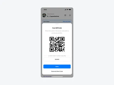 QR Code — Anearmala anearmalastudio design system figma mobile app health new code product design qr code qr detail ui design ux design