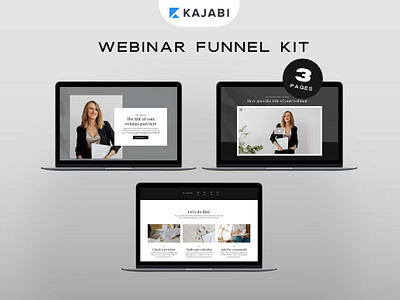 Kajabi Template Webinar Bundle custom kajabi templates kajabi kajabi customizable kajabi design kajabi funnel kajabi landing page kajabi lead magnet kajabi optin page kajabi pipeline kajabi sales funnel kajabi sales page kajabi template kajabi template webinar bundle kajabi templates kajabi theme kajabi webinar