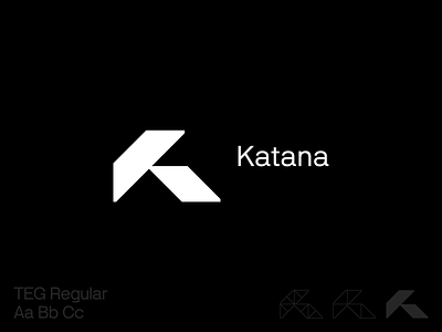 Katana – Logo design brand identity branding cgi cgi studio design hi tech logo logo design logo mark symbol typography