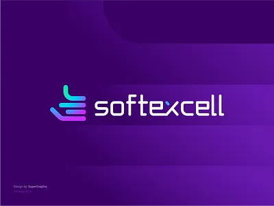 Software Excellence Logo Design, Branding, visual identity abstract brand designer branding digital agency excellence graphic design iconic logo logo design logo idea modern modern symbol rabiul hossain softexcell software super graphic technology thrumps up ui visual identity web design